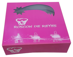 Caja de roscón personalizada (distintos tamaños)