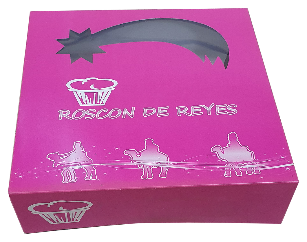 Caja de roscón personalizada (distintos tamaños)